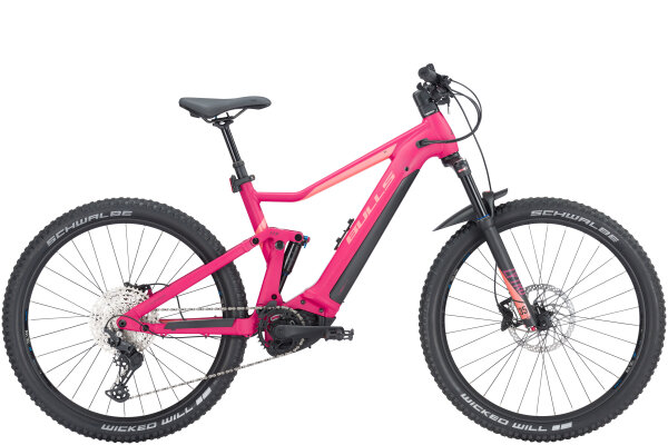 Aminga EVA TR 1 27,5 27,5 Zoll Diamant 41 cm SHIMANO Deore RD-M5100 shadow+ fuchsia purple matt