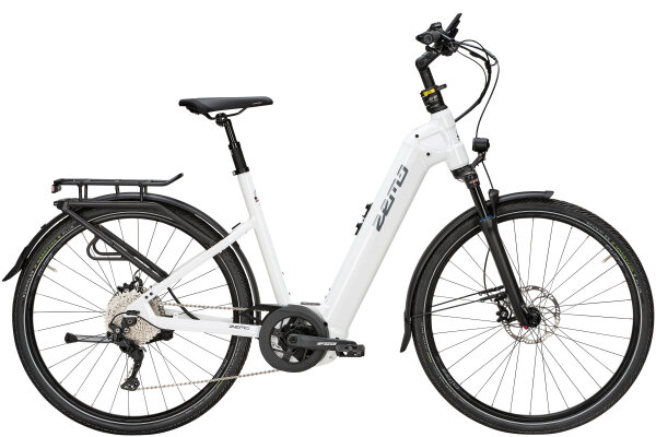ZE 10 28 Zoll Wave 53 cm SHIMANO Deore LinkGlide 10 Gang 11-43 wei&szlig;