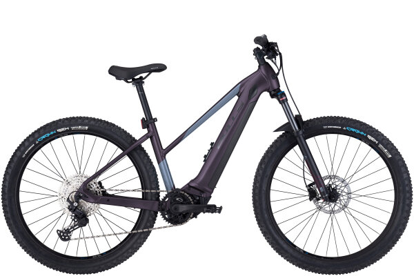 Aminga EVA 2 27,5" 27,5 Zoll Trapez 48 cm SHIMANO Deore RD-M5100-SGS Shadow Plus deep berry matt