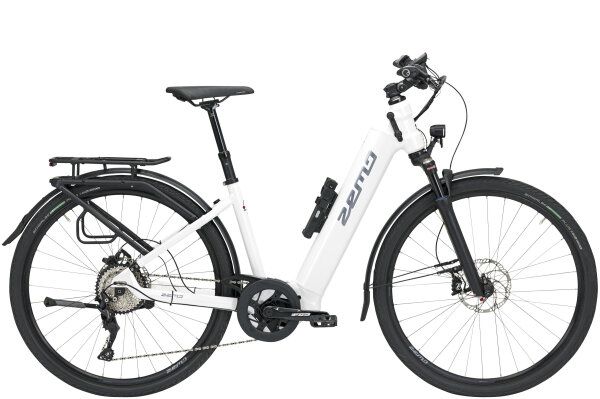 ZE 10 28 Zoll Wave 48 cm SHIMANO 10-Gang Deore white
