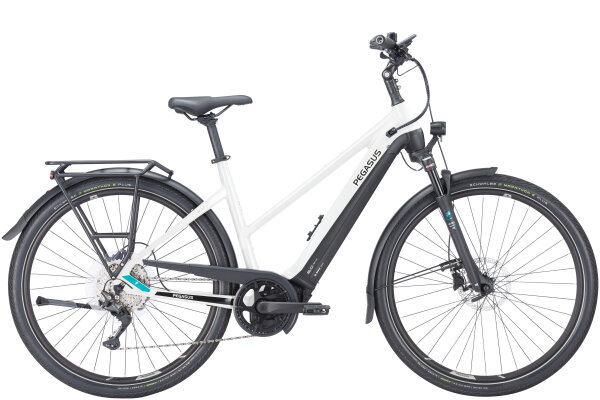 PREMIO EVO 10 LITE 28 Zoll Trapez 45 cm SHIMANO Deore RD-M5120 Shadow Plus metallic off white