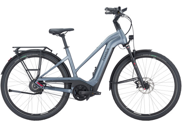 PREMIO EVO NV LITE BELT 28 Zoll Trapez 55 cm Enviolo Trekking grey matt